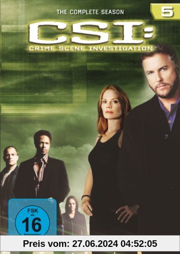 CSI: Crime Scene Investigation - Die komplette Season 5 [6 DVDs]