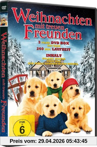 Weihnachten mit treuen Freunden - 3 Filme DVD-Box (inkl. Weihnachtsmütze)