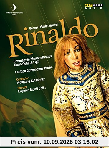 Händel: Rinaldo (Lautten Compagney Berlin, Ludwigsburg Palace Theatre, 2014) [1DVD+2CDs]