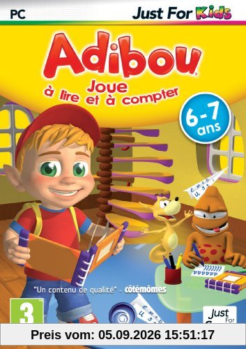 Adibou joue à lire et à compter 6-7 ans