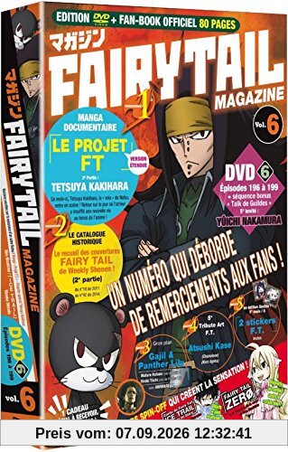 Fairy tail magazine, vol. 6 [FR Import]