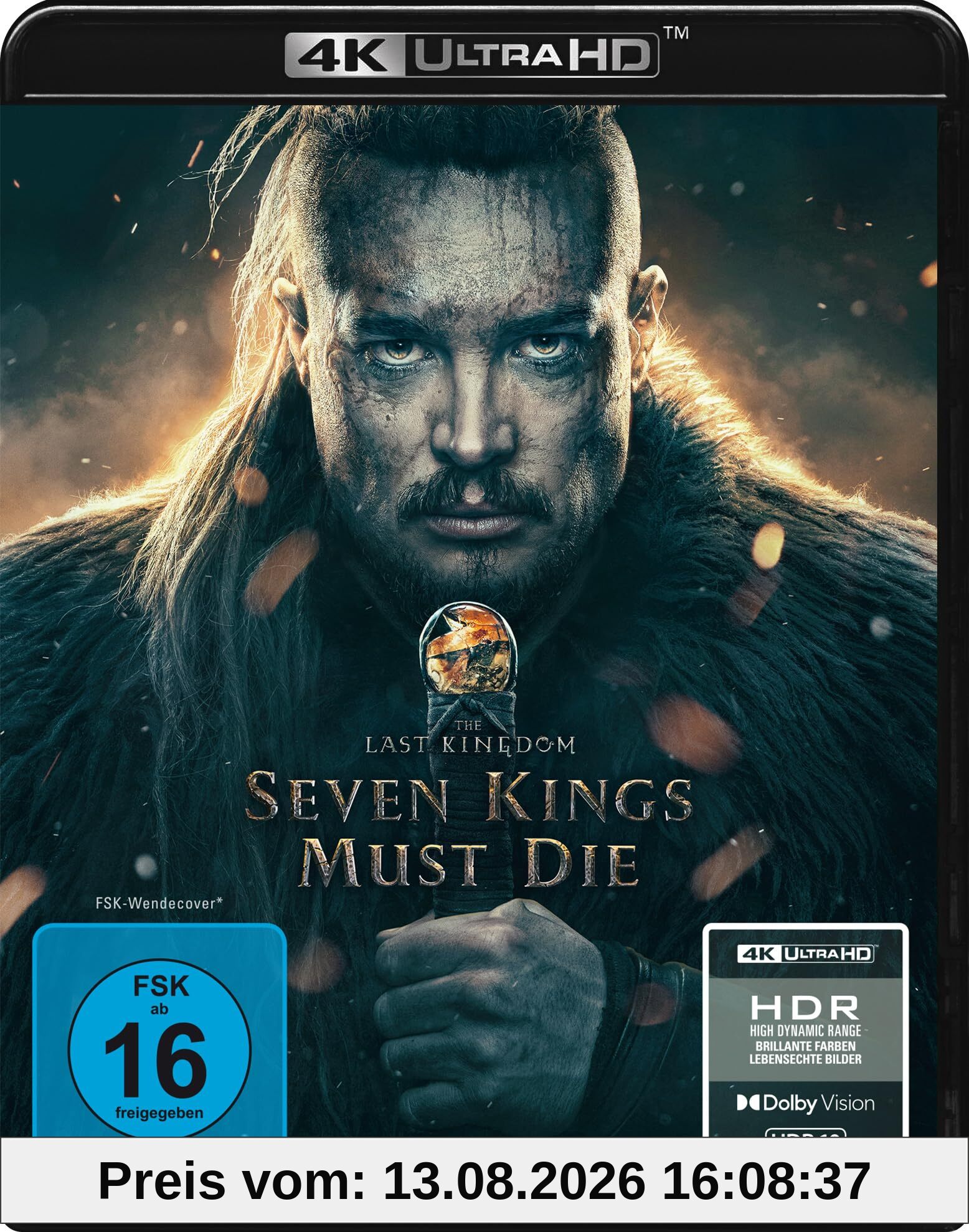 The Last Kingdom: Seven Kings Must Die (4K Ultra HD) [Blu-ray]