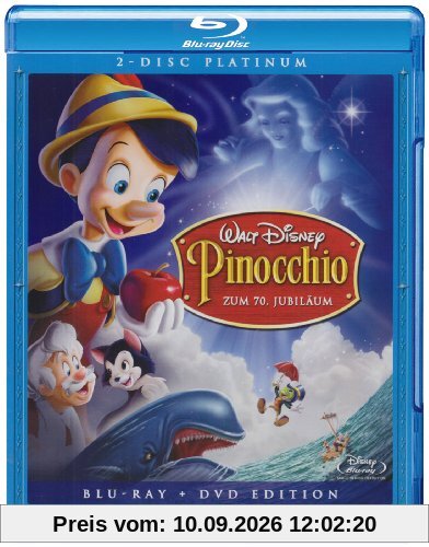 Pinocchio - Zum 70. Jubiläum (Platinum Edition + DVD) [Blu-ray] [Special Edition]
