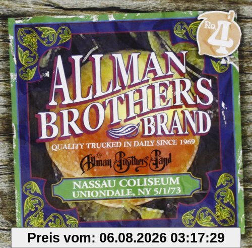Allman Brothers Band Nassau Coliseum Ny 5/1/73