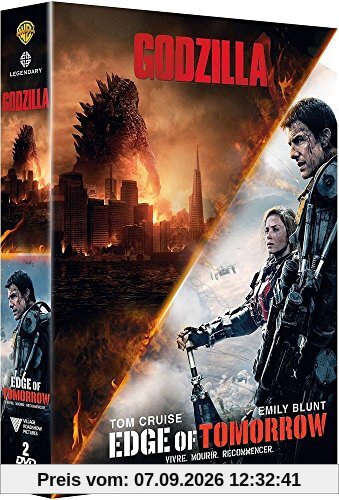 Coffret edge of tomorrow ; godzilla [FR Import]