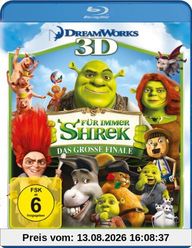 Shrek 4 - Für immer Shrek: Das große Finale [3D Blu-ray]