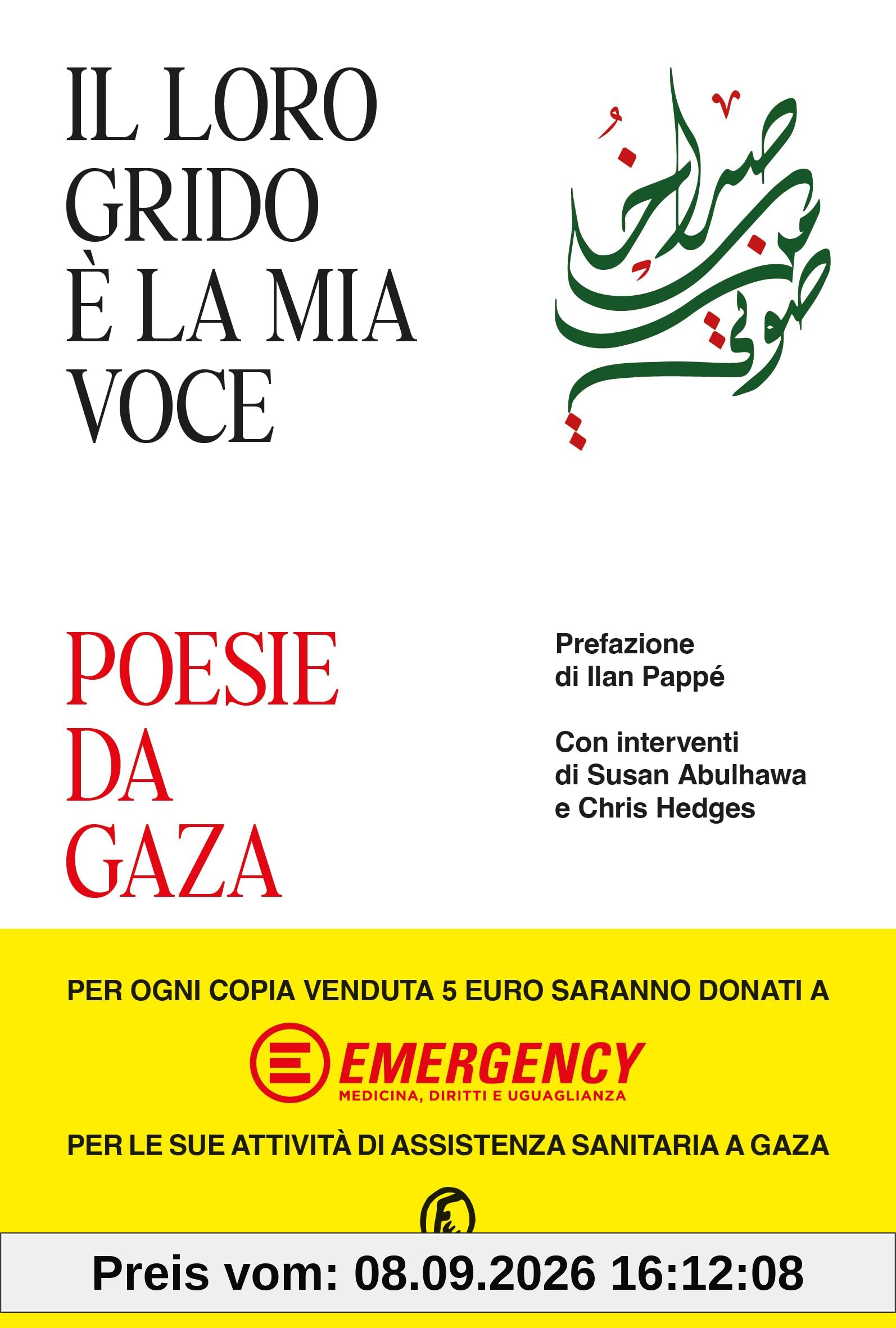 Il loro grido è la mia voce. Poesie da Gaza (Fuori collana)