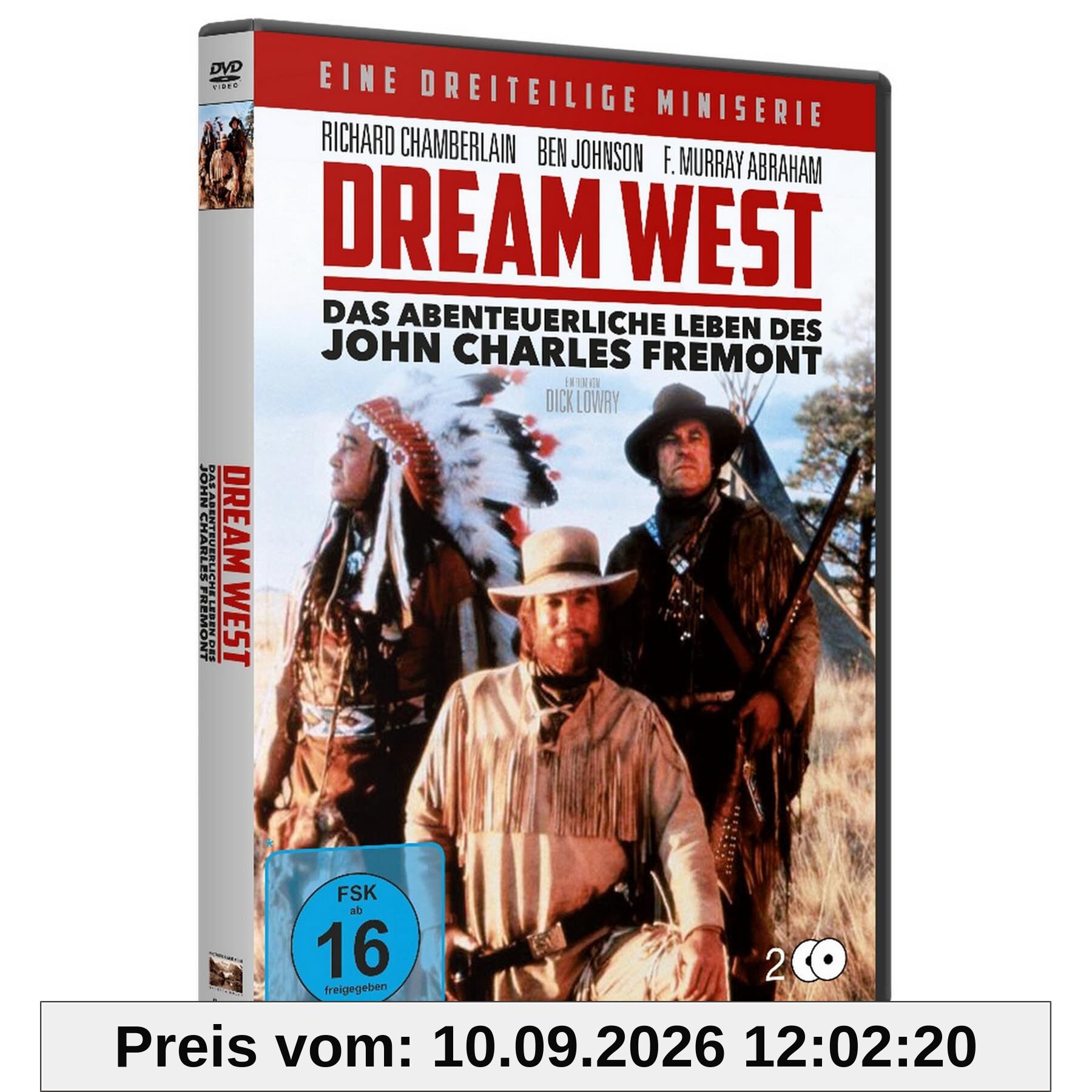 RICHARD CHAMBERLAIN - Dream West - Das abenteuerliche Leben des John Charles Fremont [2 Discs]