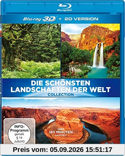 Die schönsten Landschaften der Welt [3D Blu-ray]