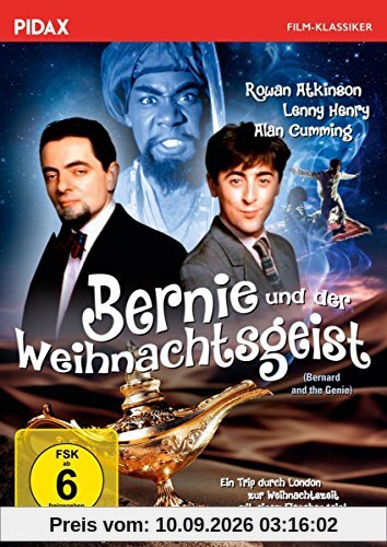 Bernie und der Weihnachtsgeist (Bernard and the Genie) / Komödie mit MR. BEAN - Star Rowan Atkinson und Alan Cumming (Pidax Film-Klassiker)