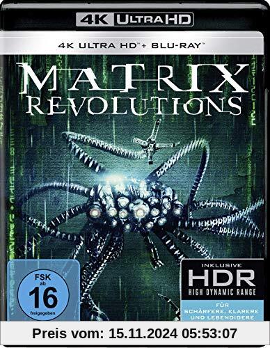 Matrix Revolutions [4K Ultra HD + Blu-ray]