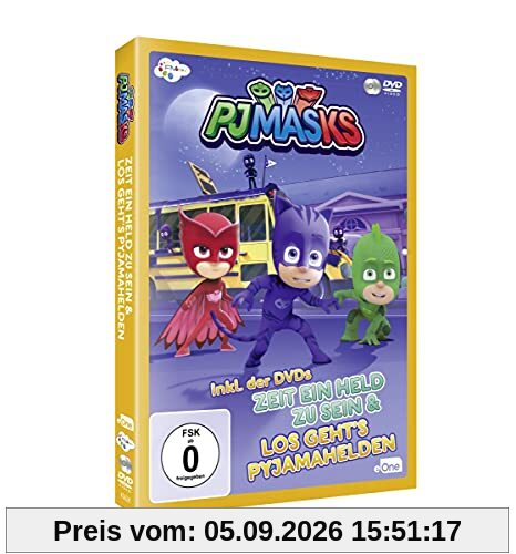 PJ Masks - Pyjamahelden Box 1 [2 DVDs]