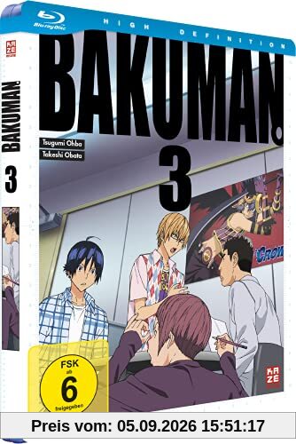Bakuman - Staffel 1 - Vol. 3 - [Blu-ray]