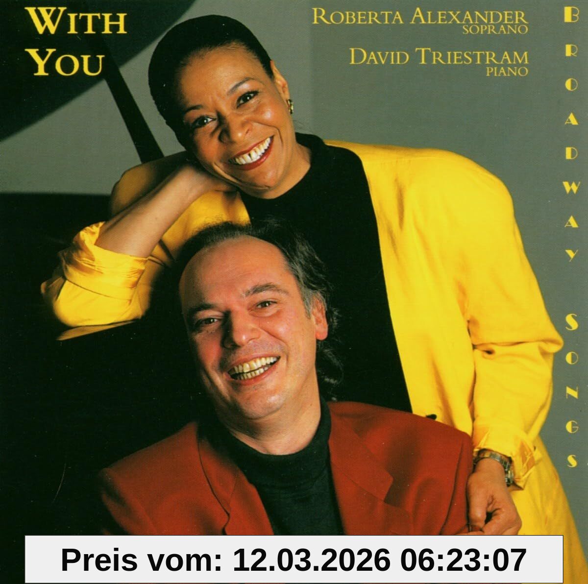 Alexander Roberta (soprano) With You (Broadway Songs)