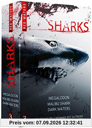 Coffret Red Waters : Megalodon + Malibu Shark + Dark Waters
