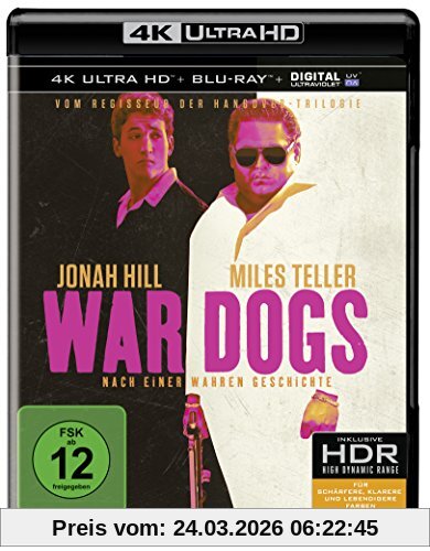 War Dogs  (4K Ultra HD) (+Blu-ray)