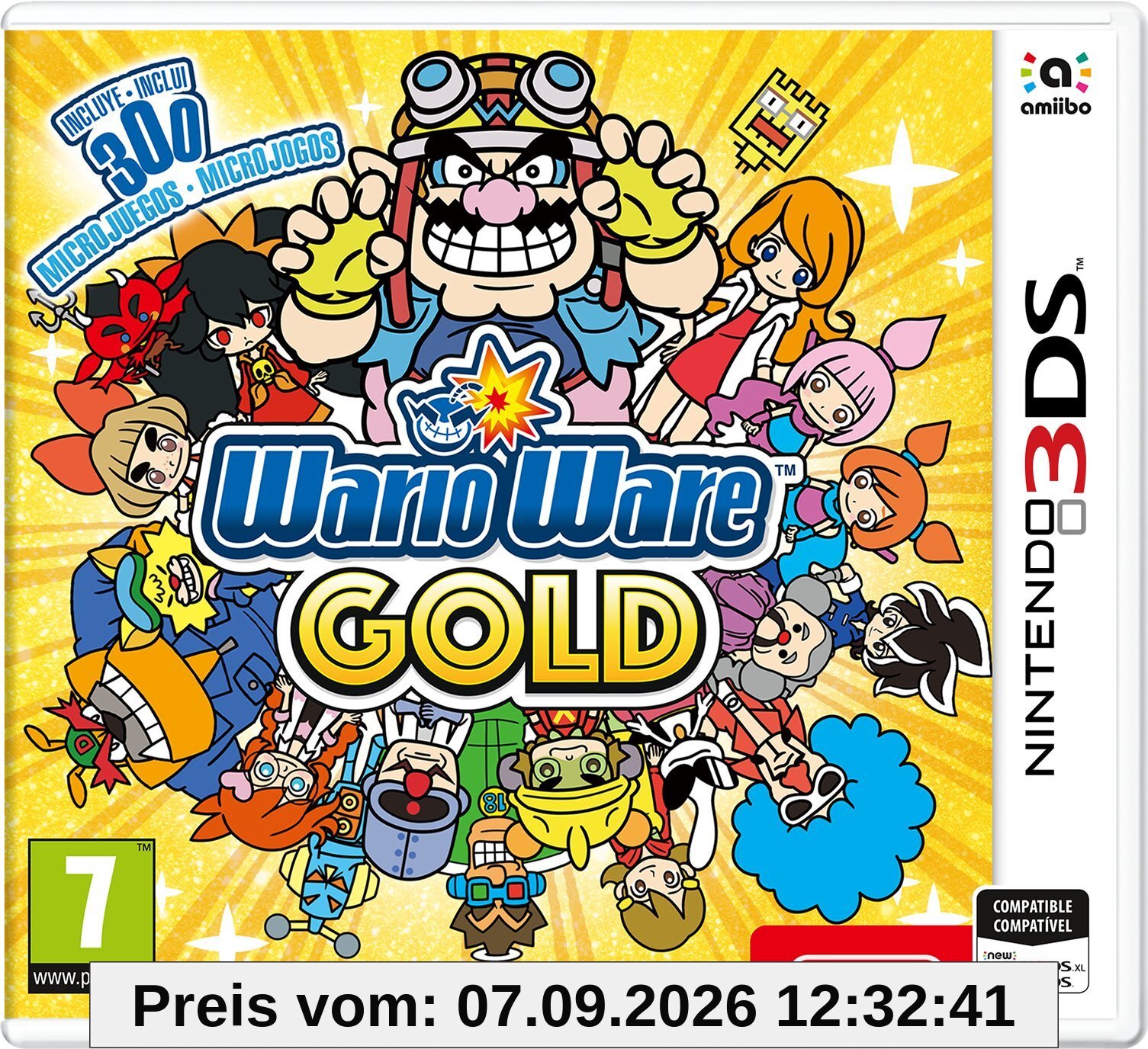 Nintendo Wario Ware Gold 3ds Game PAL