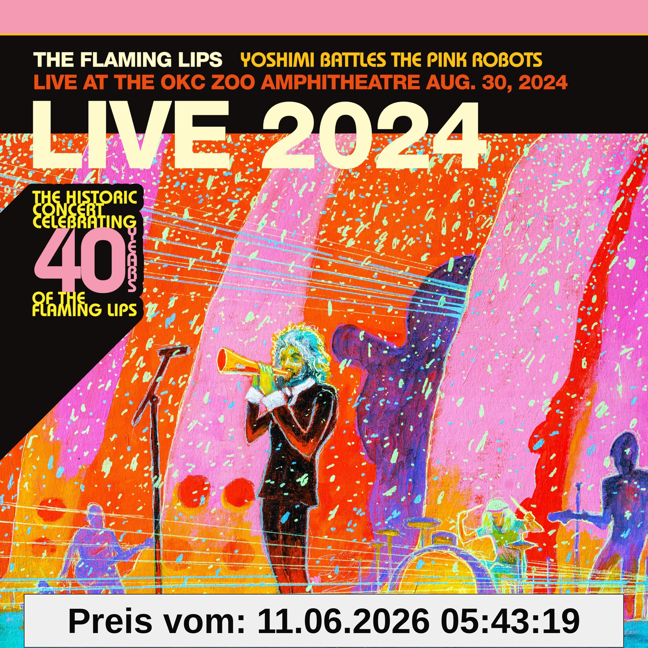 unbekannt Yoshimi Battles The Pink Robots Live At The Okc Zoo Amphitheatre, Aug. 30, 2024 [Vinilo]