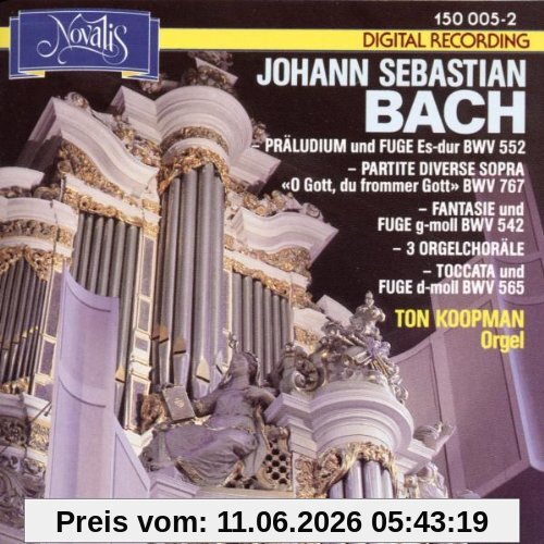 Ton Koopman Johann Sebastian Bach - Orgelwerke - Vol. 1