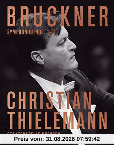 Bruckner Sinfonien 1 - 9 [Christian Thielemann; Semperoper Dresden, Gasteig München, Elbphilharmonie Hamburg, 2012-2019] [Blu-ray]