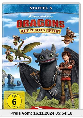 Dragons - Auf zu neuen Ufern, Staffel 5 [4 DVDs]