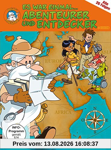 Es war einmal ... Abenteurer und Entdecker (restaurierte Fassung) [6 DVDs]