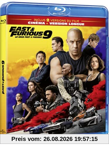 Fast and furious 9 [Blu-ray] [FR Import]