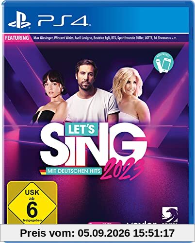 Let's Sing 2023 German Version (Playstation 4)