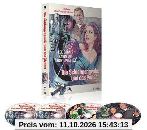 Die Schlangengrube und das Pendel - Limited Deluxe Mediabook-Edition (+ 2 DVDs, CD-Soundtrack/36-seitiges Booklet/in HD neu …