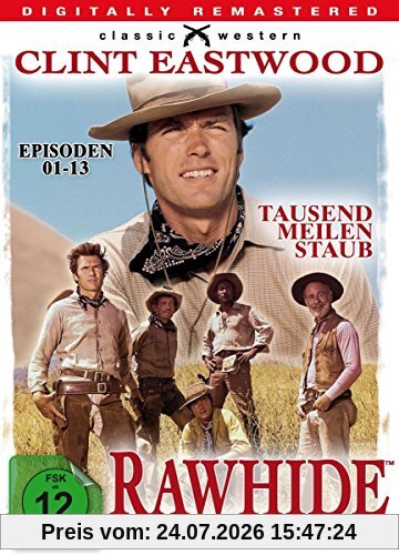 Clint Eastwood Rawhide - Tausend Meilen Staub - Season 8 [4 DVDs]