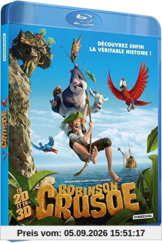 Robinson Crusoe [Blu-ray 3D & 2D] [FR Import]