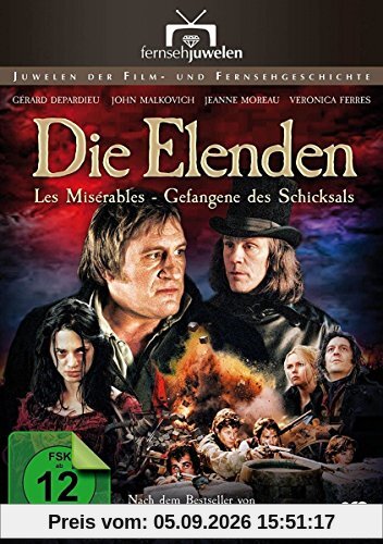 Die Elenden / Les Misérables - Gefangene des Schicksals (Die Miserablen) - Fernsehjuwelen [2 DVDs]
