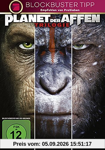 Planet der Affen Trilogie [3 DVDs]