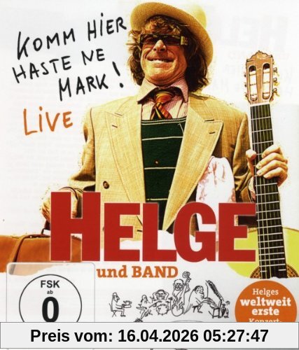 Helge Schneider - Komm hier haste ne Mark!/Live [Blu-ray]