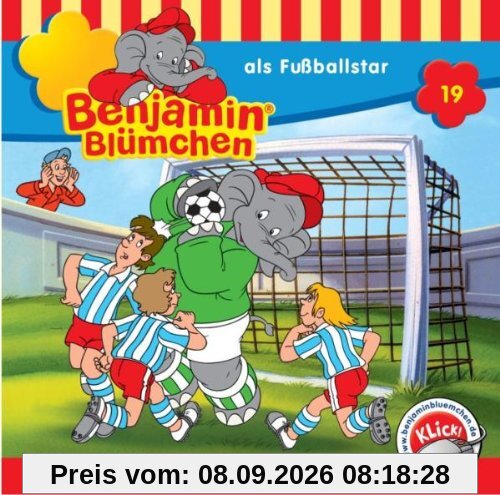 Benjamin Blümchen Folge 19: Als Fussballstar [Audio- CD]