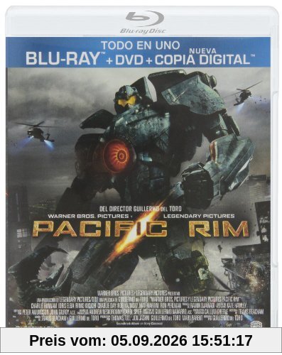 Pacific Rim [Blu-ray + DVD] [Spanien Import]