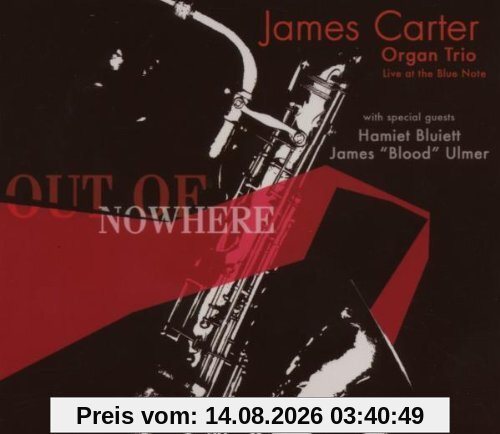 James Carter Organ Trio Out Of Nowhere, Live At The Blue Note