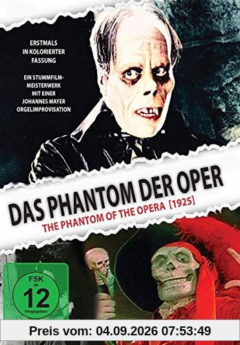 Das Phantom der Oper - The Phantom of the Opera (1925) - zusätzlich mit kolorierter Fassung [2 DVDs]