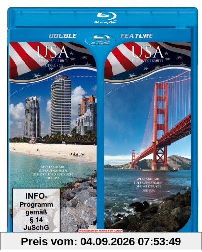 USA - Die Küsten aus der Luft (Blu-ray)