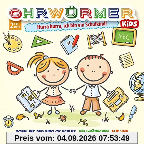 Hurra hurra, ich bin ein Schulkind (zum Schulanfang, Die Schultüte)