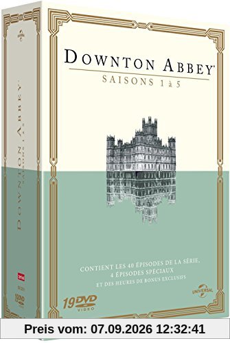 Coffret downton abbey, saisons 1 à 5 [FR Import]