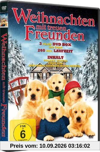 Weihnachten mit treuen Freunden - 3 Filme DVD-Box (inkl. Weihnachtsmütze)
