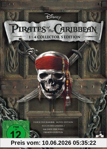 Pirates of the Caribbean - Die Piraten-Quadrologie [8 DVDs]