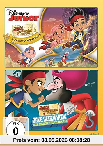 Jake und die Nimmerland Piraten - Jake rettet Nimmerland / Jake gegen Hook - Das große ... [2 DVDs]