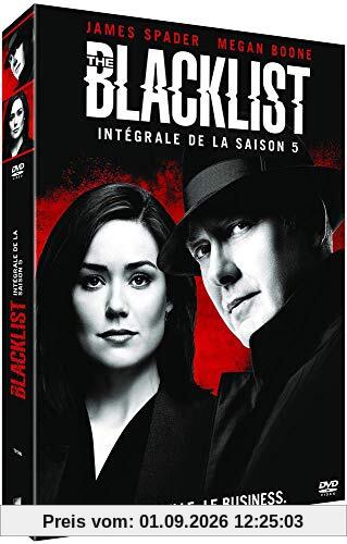 Coffret the blacklist, saison 5, 22 épisodes [FR Import]