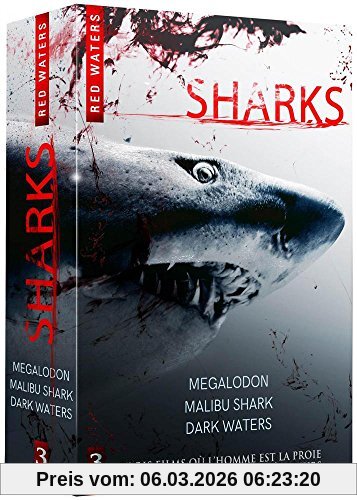 unbekannt Coffret Red Waters , Megalodon + Malibu Shark + Dark Waters