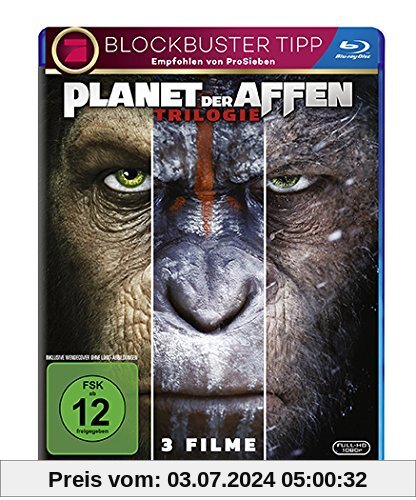 Planet der Affen Trilogie [Blu-ray]
