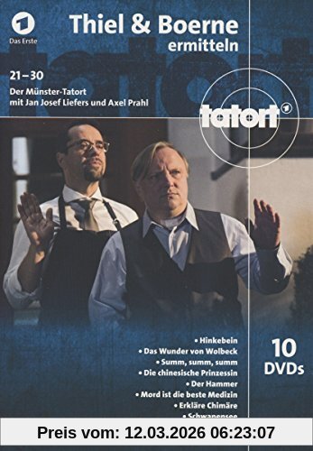 Lars Kraume Tatort;(3)Thiel Und Boerne Ermitteln [10 DVDs]