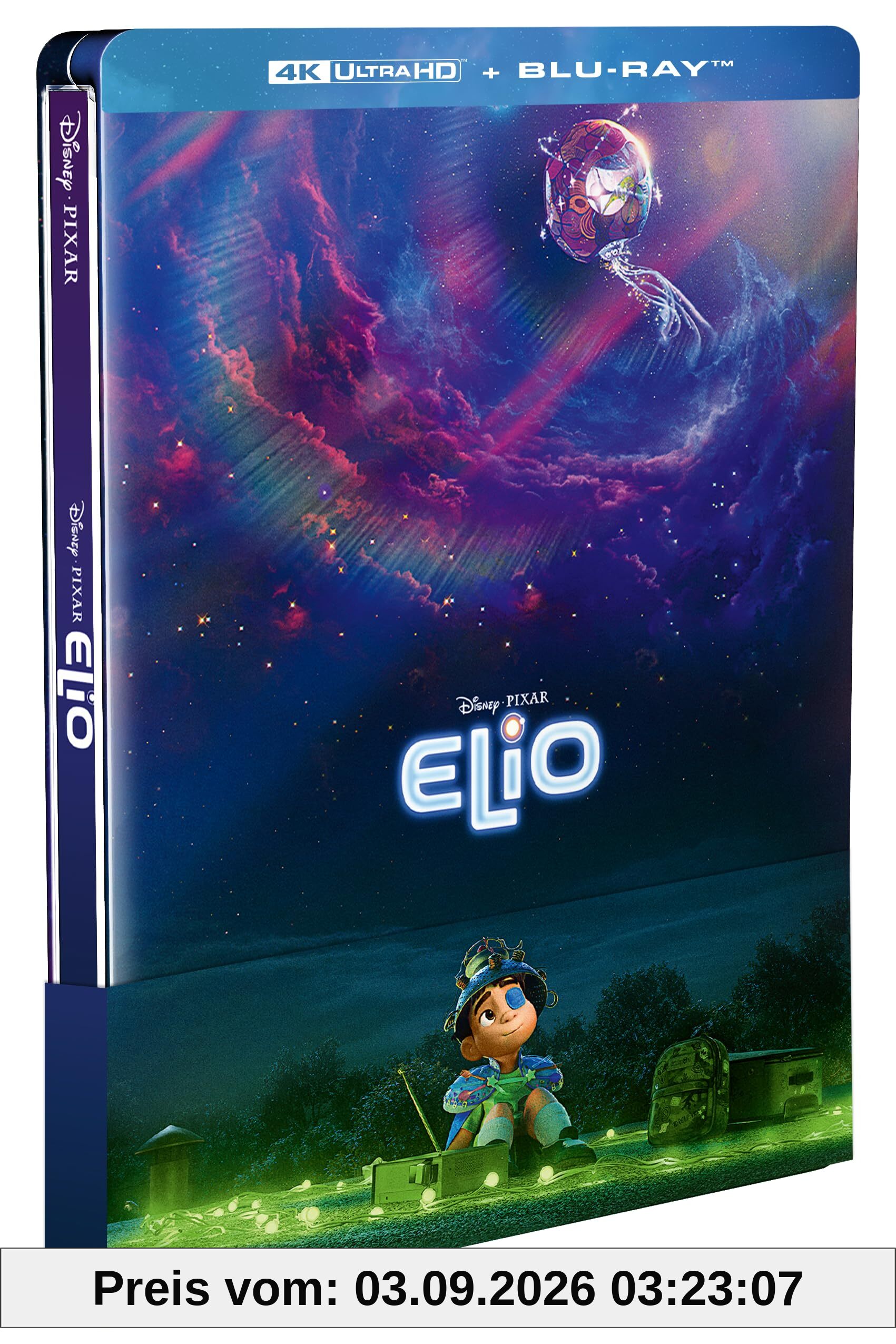 Elio [4K Ultra HD + Blu-Ray-Boîtier SteelBook limité] [HD DVD]