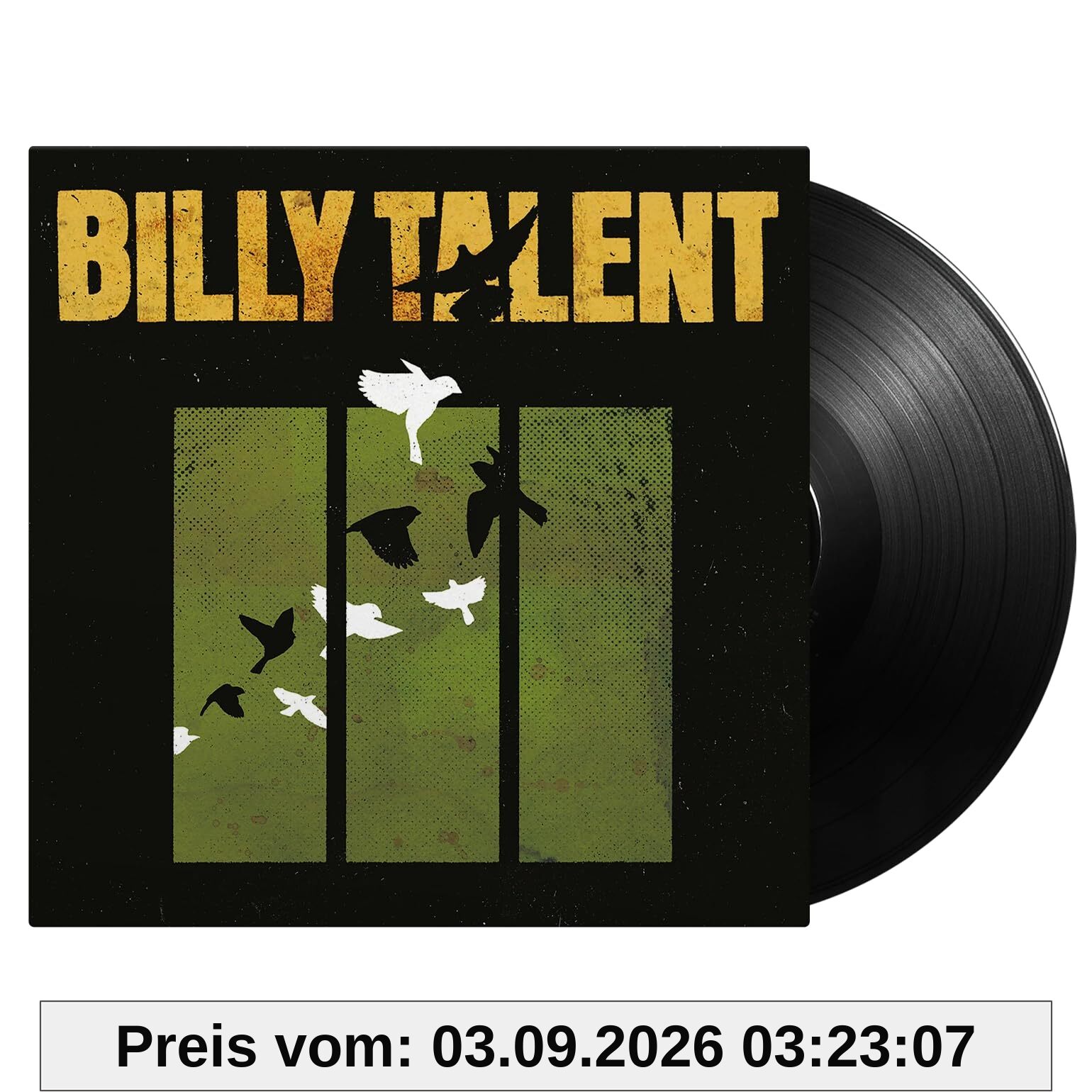Billy Talent III - Billy Talent - III, Rock-Album, Vinyl-Album, Juno Award, Blues-Rock, Punk-Pop, Audiophile Vinyl, 180 g Vinyl, 4-Seiten-Booklet [Vinyl LP]